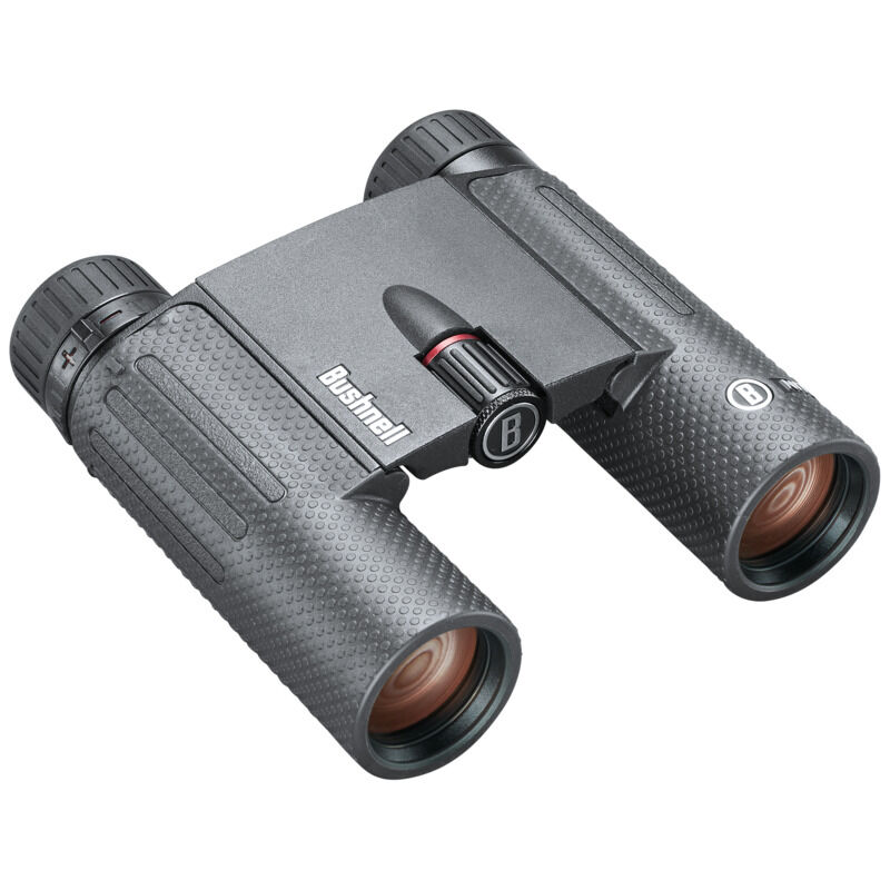 Nitro Compact, Black Binoculars, 10X25 Magnification| Bushnell